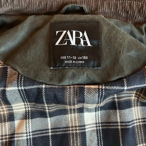 Zara Boys - Waxed Jacket (11-12yrs) - Picture 3 of 3